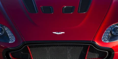 Aston Martin V12 S front