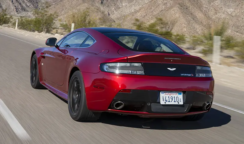 Aston Martin V12 Vantage S rear