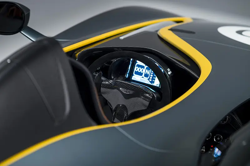 Aston Martin CC100 driver's cockpit