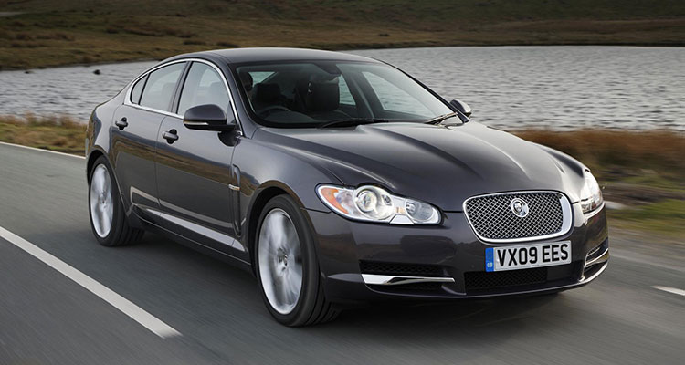 Jaguar XF before facelift