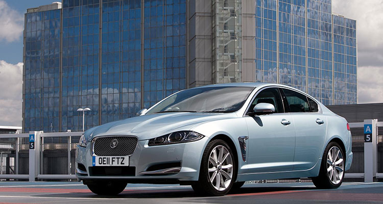 Jaguar XF after 2011 facelift