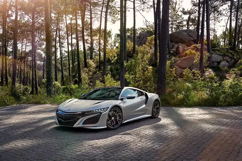 Honda NSX 2015 a superca in the forest!