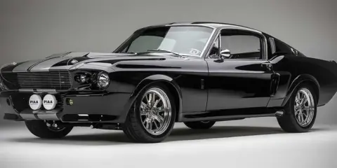 Beautiful car ruined by film: Classic Ford Mustang