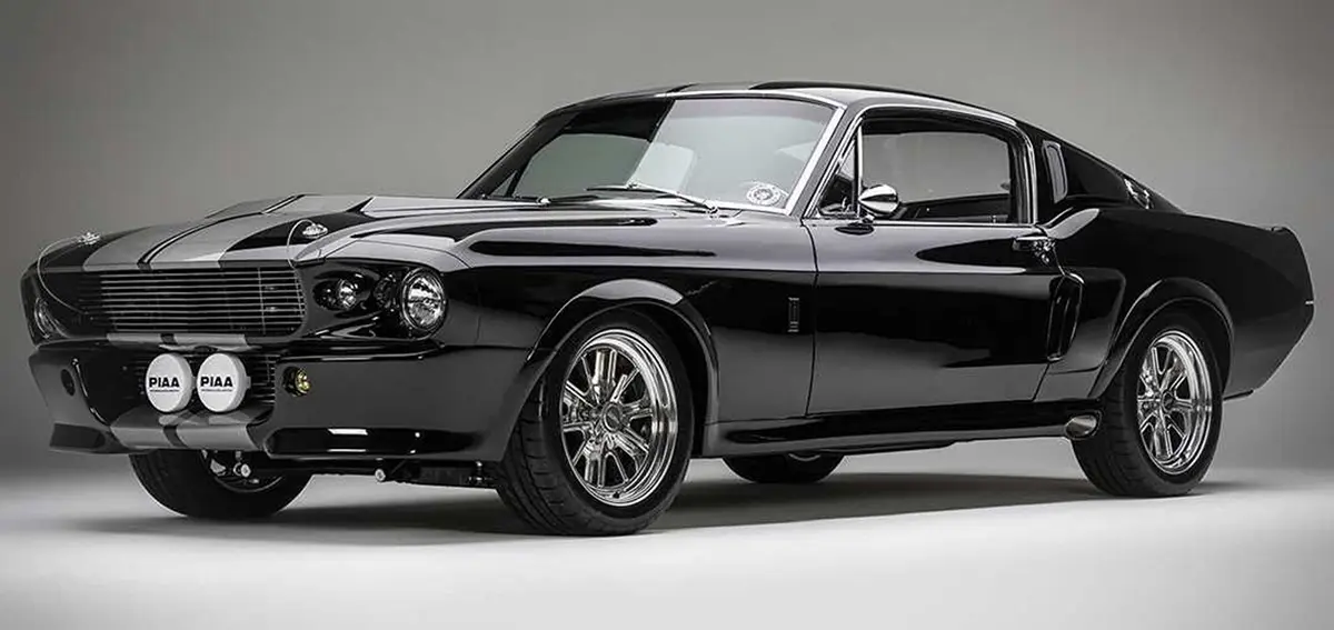 Beautiful car ruined by film: Classic Ford Mustang