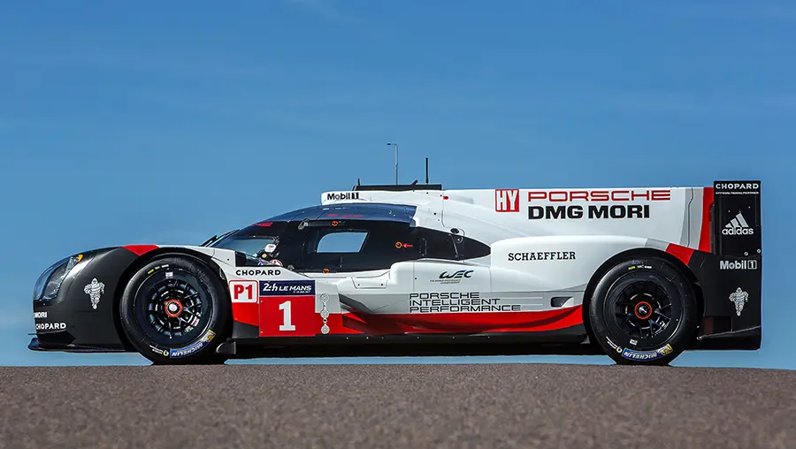 Porsche 919 side profile