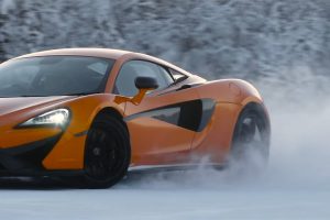 McLaren 570S on ice video