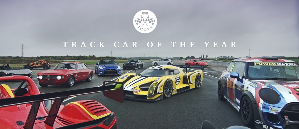 evo Track car of the year 2016 video