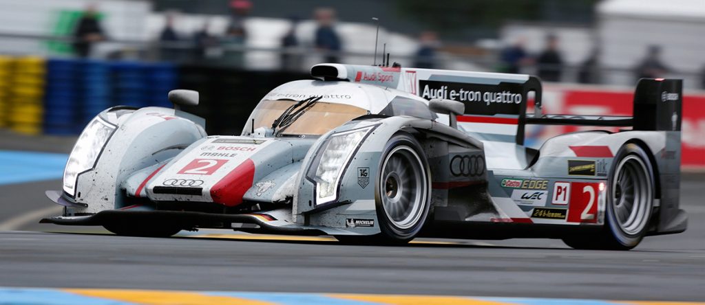Audi departing Le Mans