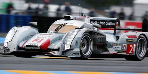 Audi departing Le Mans