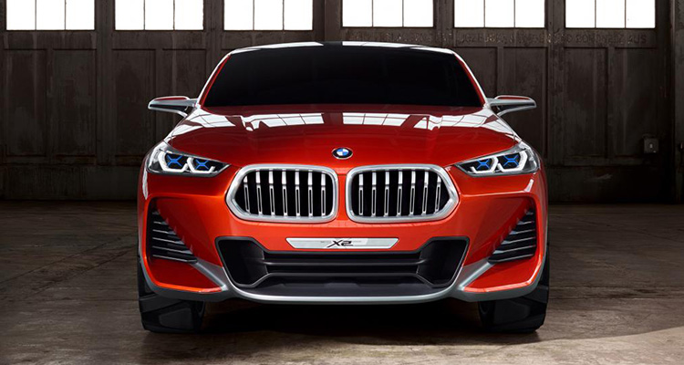 BMW X2 front