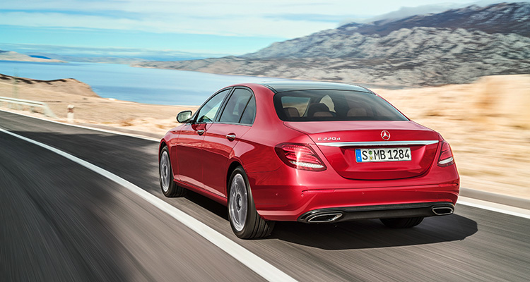 Mercedes-Benz E-Class rear