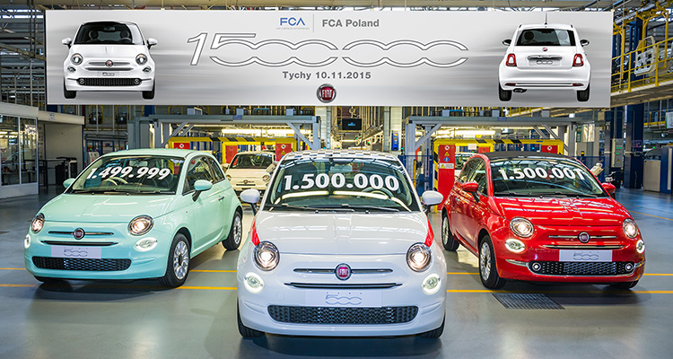 Fiat 500's on sale