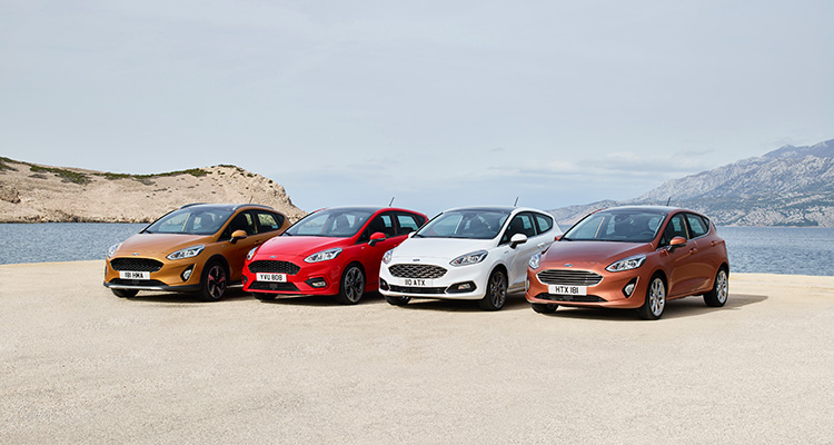 2017 Ford Fiesta range