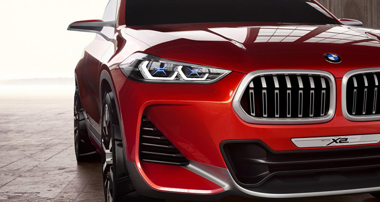 BMW X2 grille