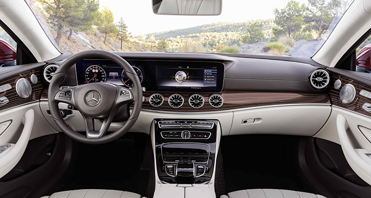 Mercedes-Benz E-Class Coupe cockpit