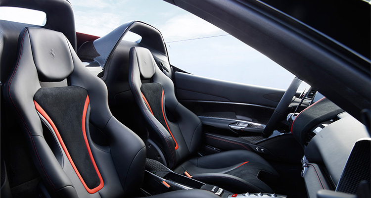 Ferrari J50 interior