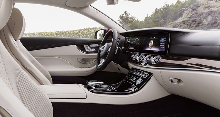 Mercedes-Benz E-Class Coupe interior