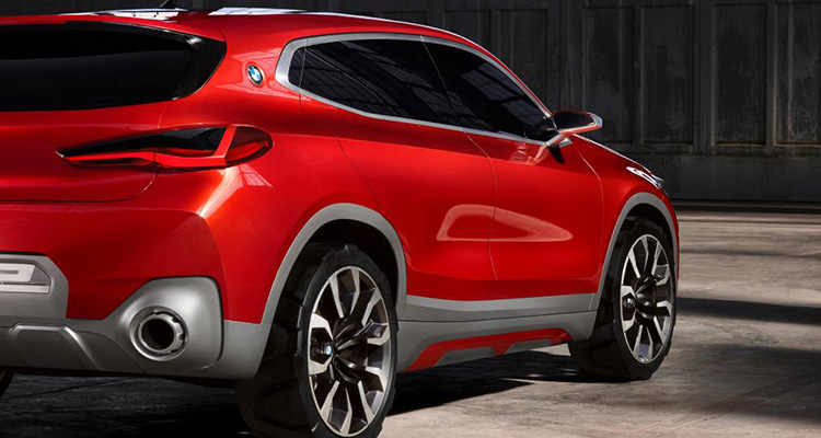 BMW X2 side