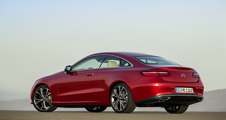 Mercedes-Benz E-Class Coupe rear