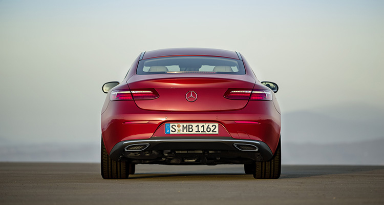 Mercedes-Benz E-Class Coupe rear