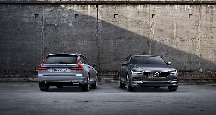 Volvo S90 and V90