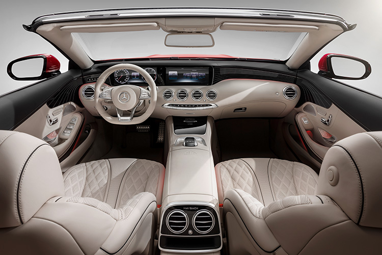 Mercedes Maybach S650 interior