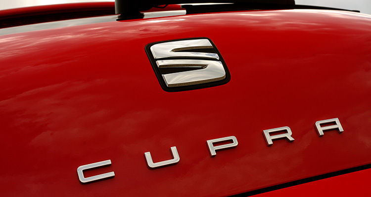 Seat Leon Cupra ST Estate badge