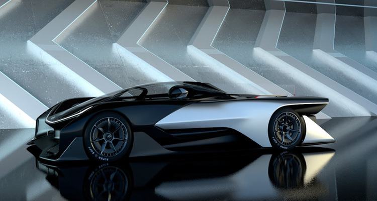 Faraday Future FFZERO1 side