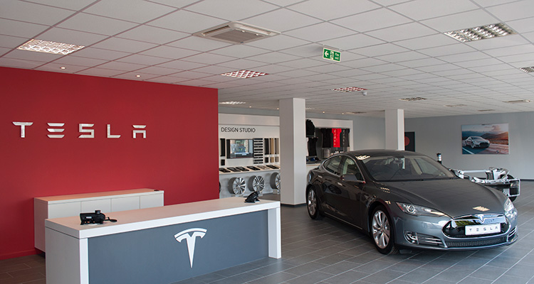 Tesla dealership