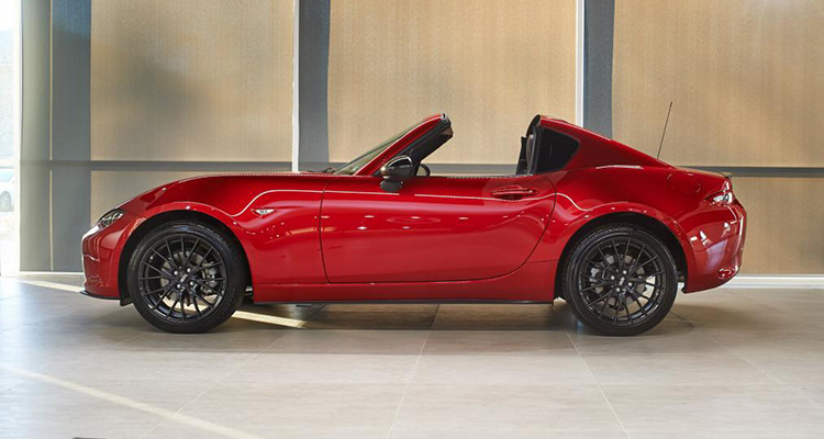 Mazda MX-5 RF roof down