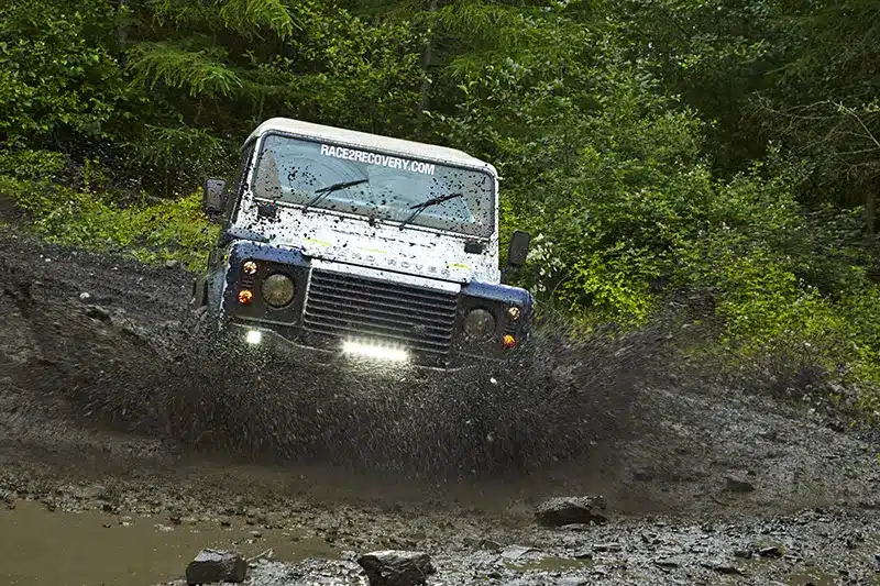 Old Land Rover Defender