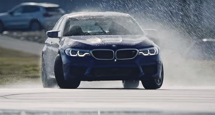 BMW M5 drift