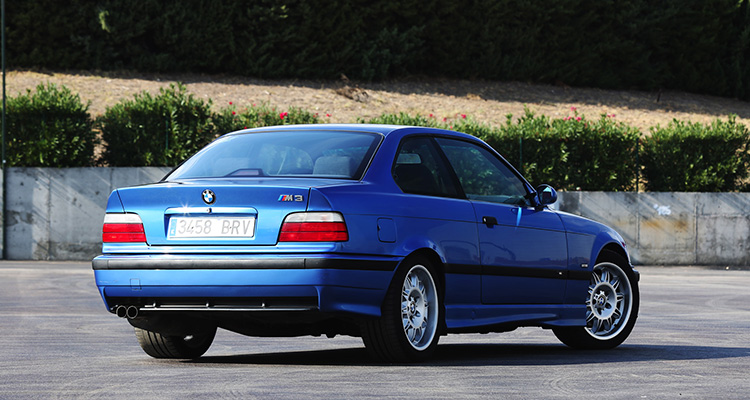 E36 BMW M3 rear