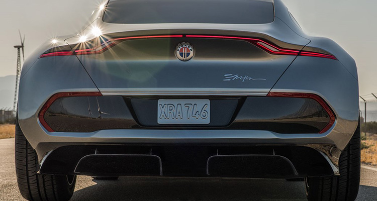 Fisker Emotion rear