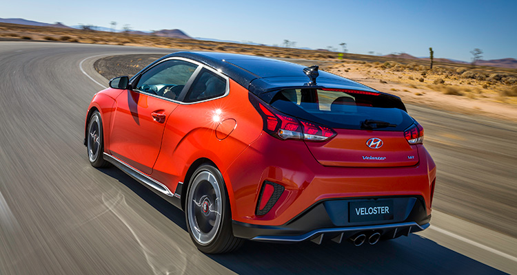 Hyundai Veloster rear