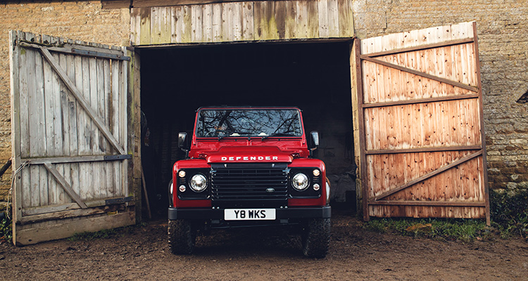 The Defender Works V8 front