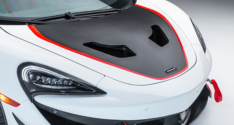 McLaren MSO X bonnet