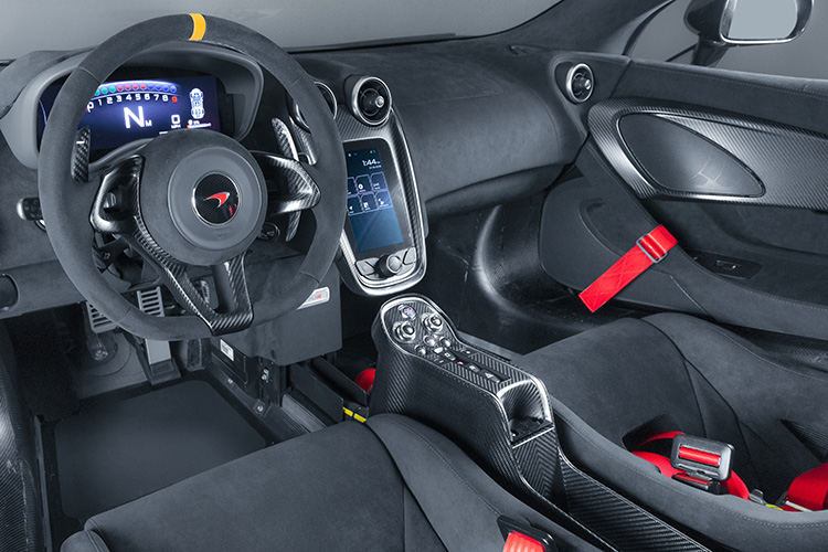 McLaren MSO X interior