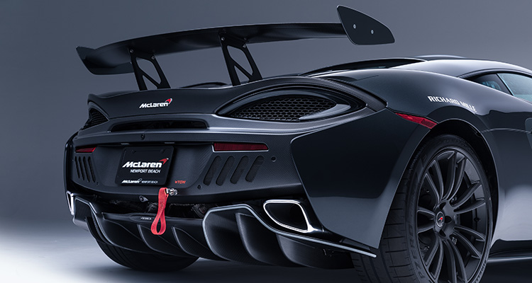 McLaren MSO X rear wing