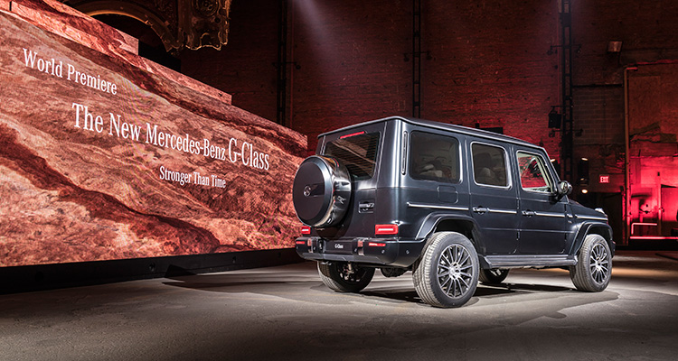 Mercedes G-Class rear