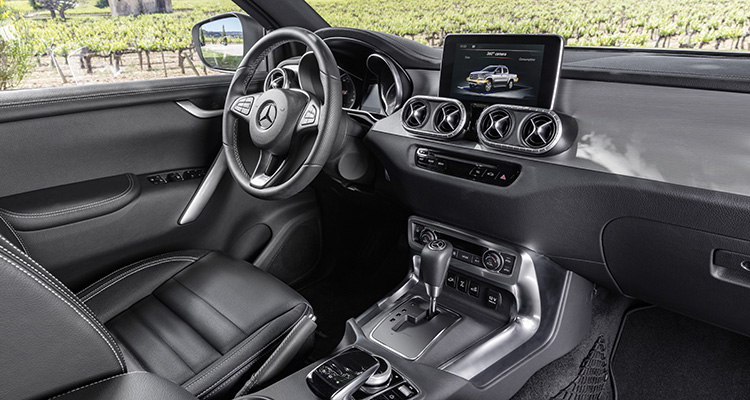 Mercedes X-Class interior