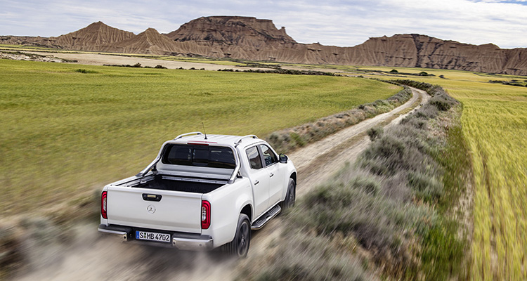 Mercedes X-Class rear