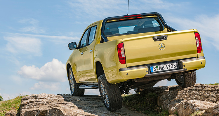 Mercedes X-Class rear