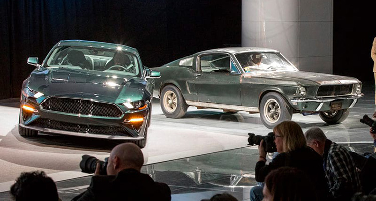 Mustang Bullitt old and new