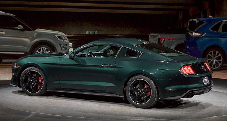 Mustang Bullitt side