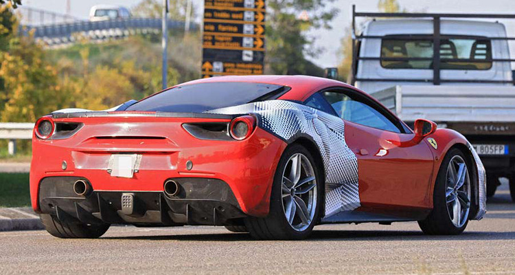 Ferrari 488 GTO rear