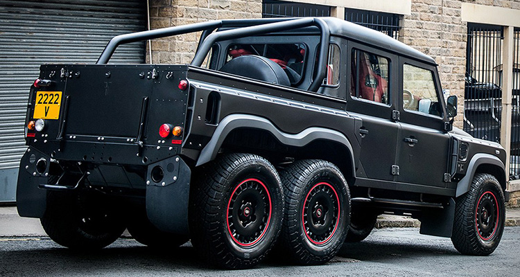 khan flying huntsman 6x6 defender