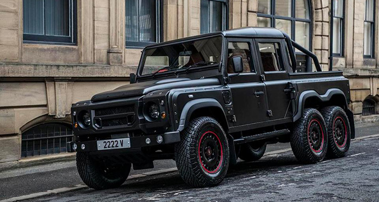 khan flying huntsman 6x6 defender