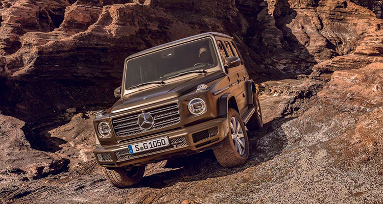 mercedes benz g-class off-road