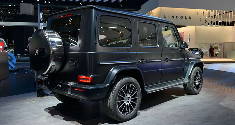 mercedes benz g-class rear